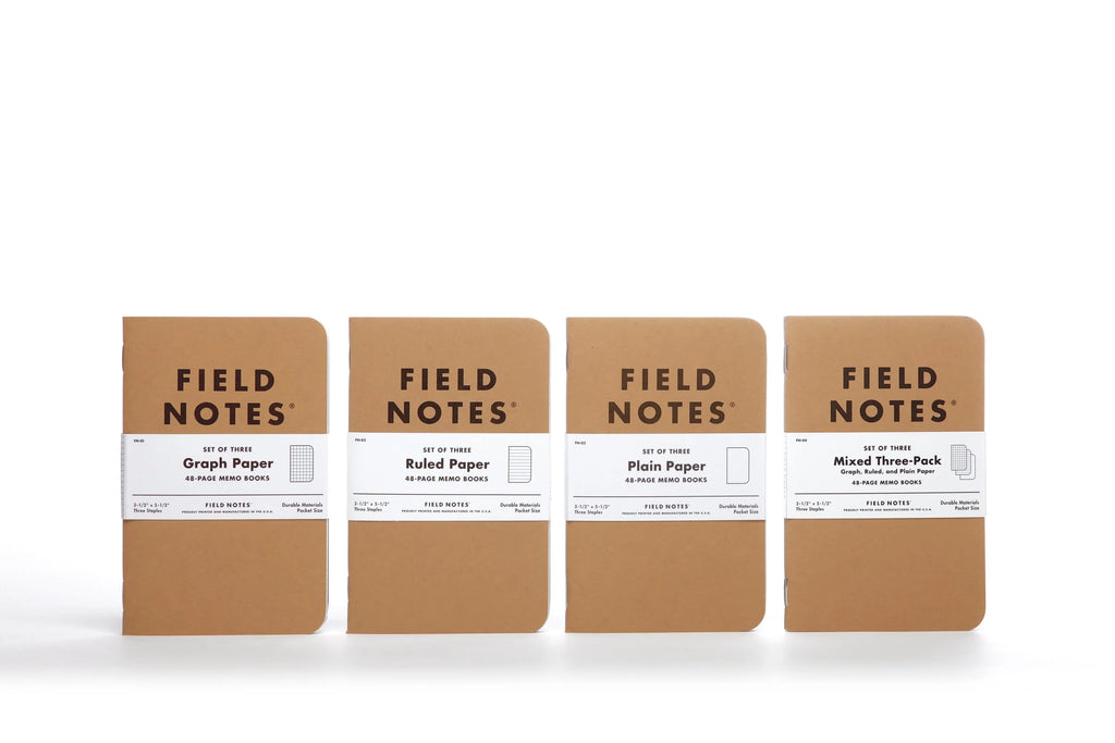 Field Notes Original Kraft 3-Pack
