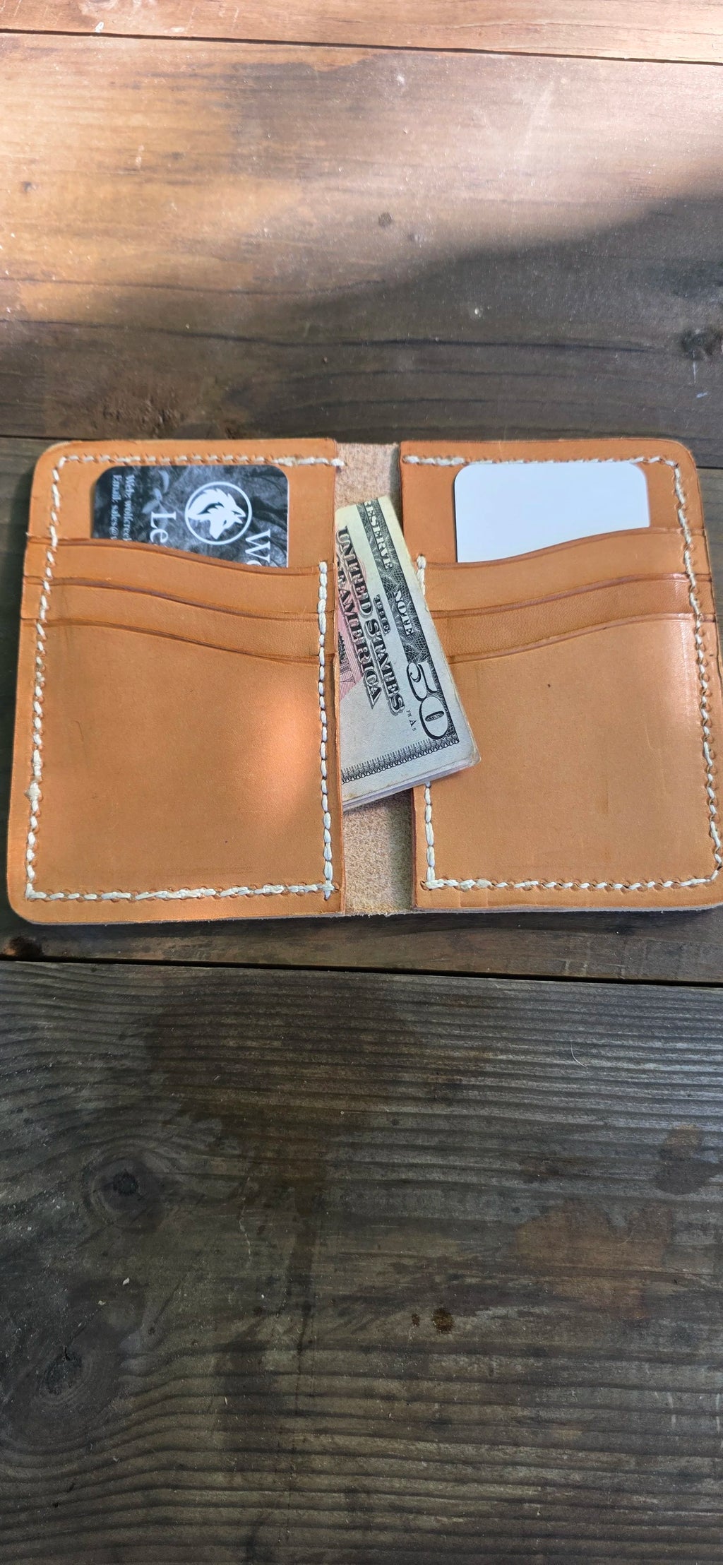 8 Pocket Folding Card Wallet